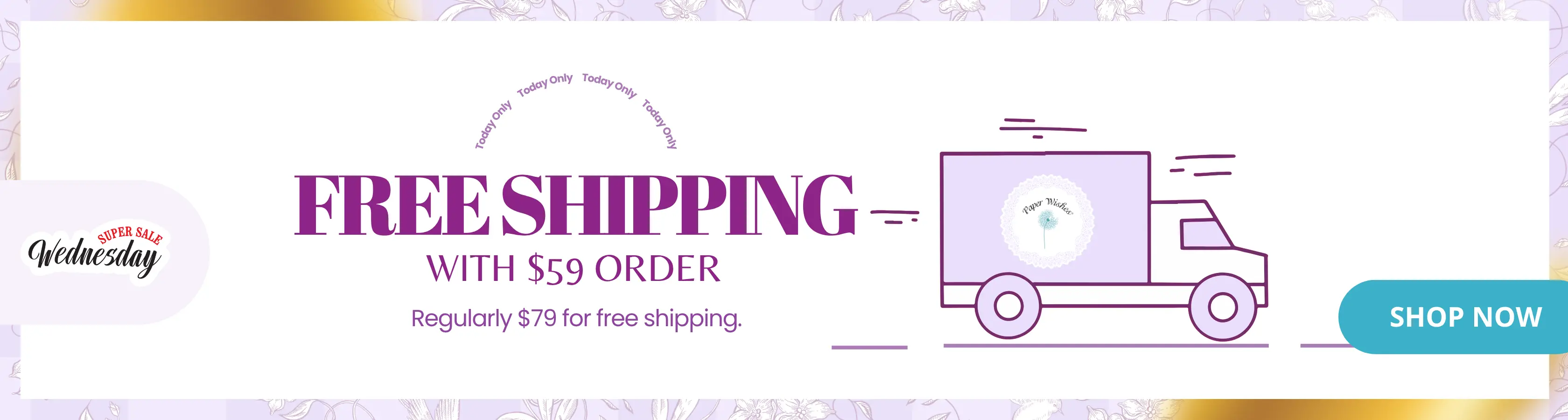 Super Sale Wednesday